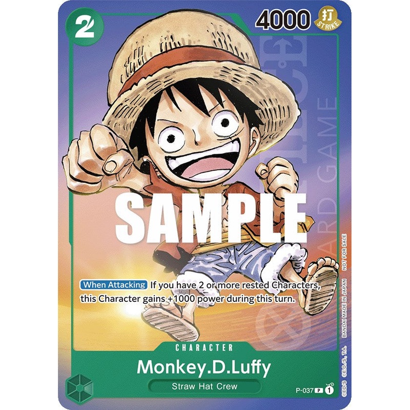 Monkey.D.Luffy (Gen Con 2023) [OP-PR - P-037]