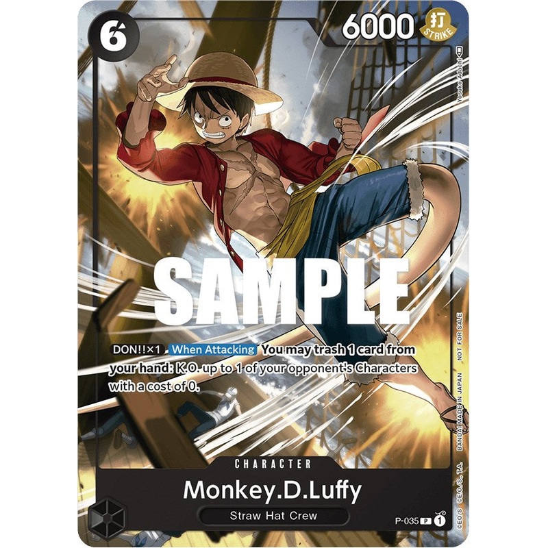 Monkey.D.Luffy (Pirates Party Vol. 3) [OP-PR - P-035]