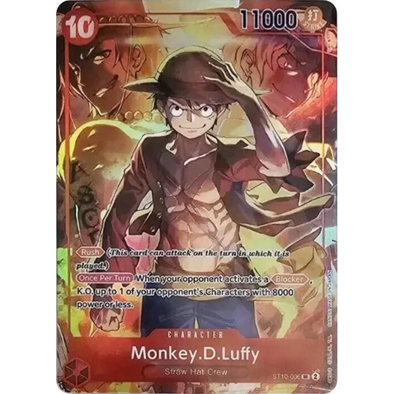 Monkey.D.Luffy (Treasure Booster Set) [OP-PR - ST10-006]