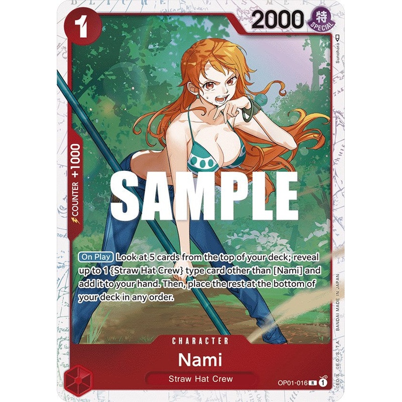 Nami - OP01-016 (Ultra Deck: The Three Captains) [OP-PR - OP01-016]