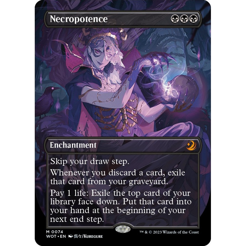 Necropotence (Anime Borderless) [WOT - 74]