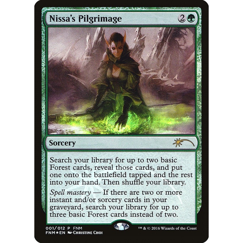 Nissa's Pilgrimage [FNM - 1]