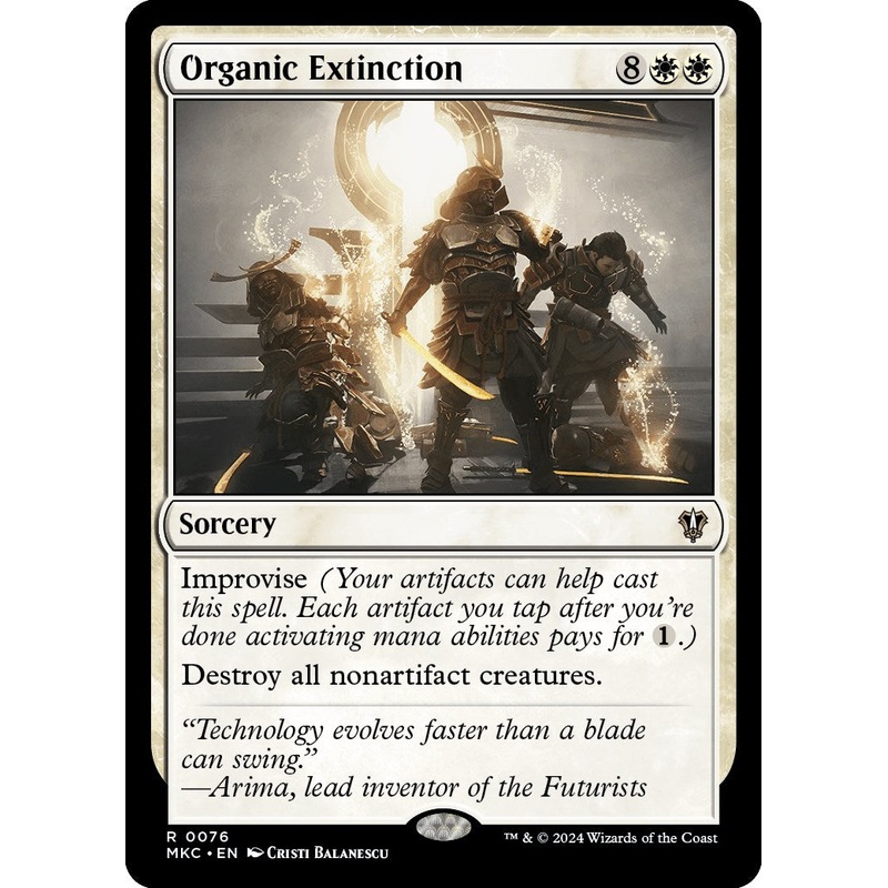 Organic Extinction [MKC - 76]