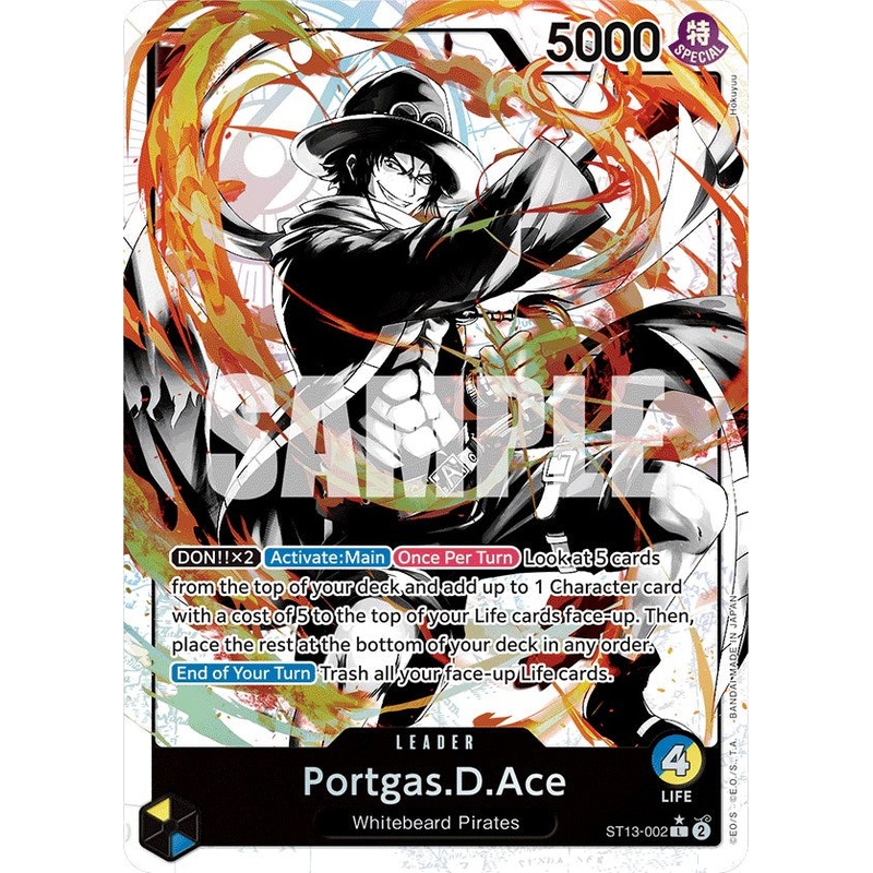 Portgas.D.Ace (002) (Parallel) [ST-13 - ST13-002]