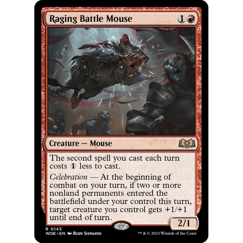 Raging Battle Mouse [WOE - 143]