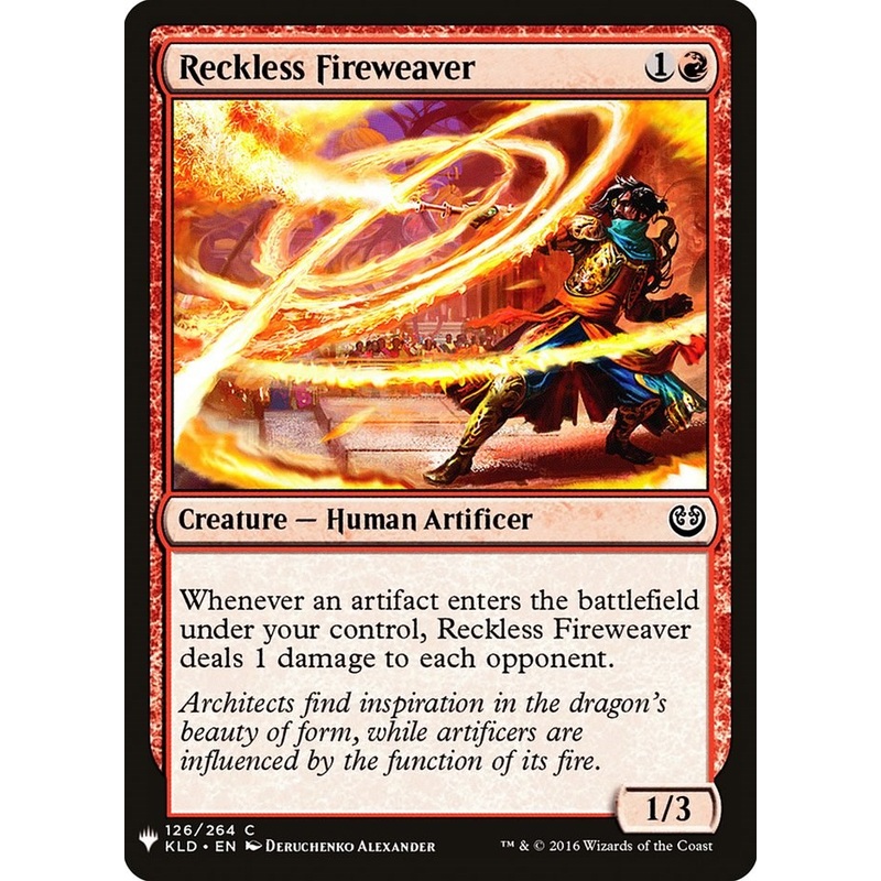 Reckless Fireweaver [LIST - 126]