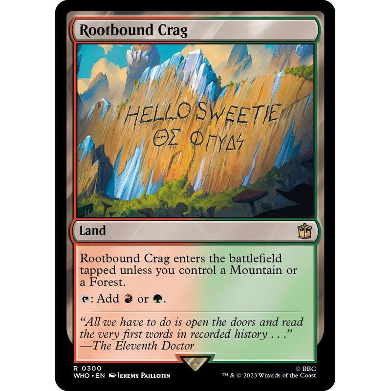 Rootbound Crag [WHO - 300]
