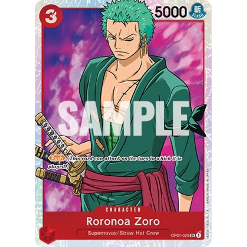 Roronoa Zoro (025) [OP01 - OP01-025]