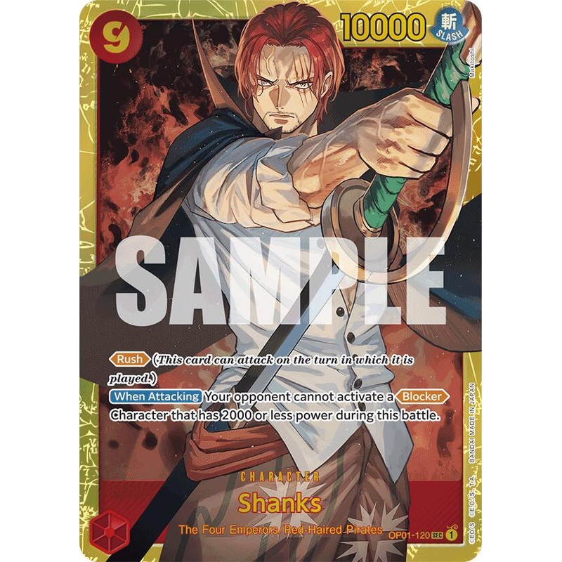 Shanks (OP01-120) (Reprint) [PRB-01 - OP01-120]