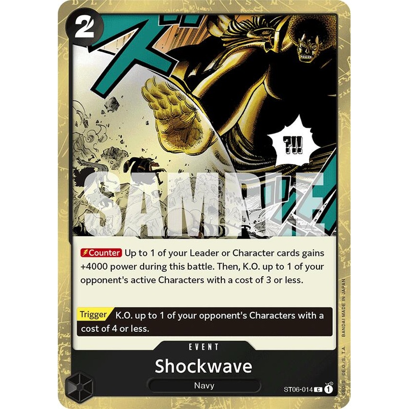 Shockwave (Jolly Roger Foil) [PRB-01 - ST06-014]