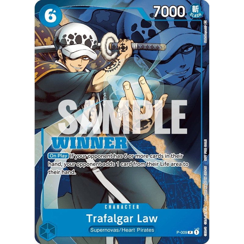 Trafalgar Law - P-009 (Winner Pack Vol. 1) [OP-PR - P-009]