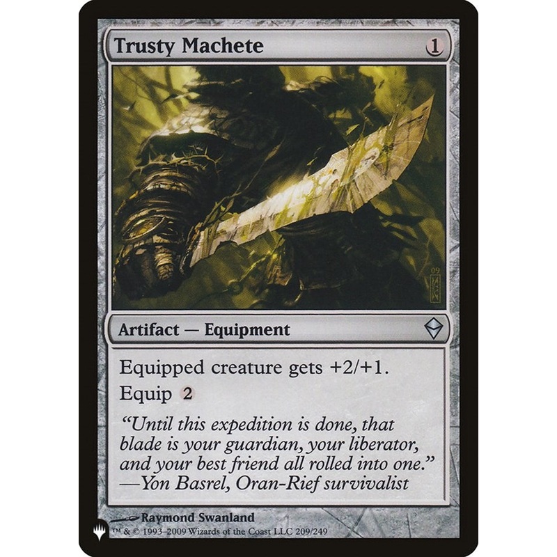 Trusty Machete [LIST - 209/249]