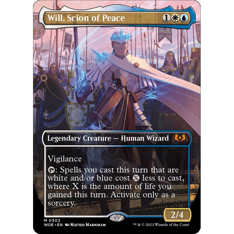 Will, Scion of Peace (Borderless) [WOE - 302]
