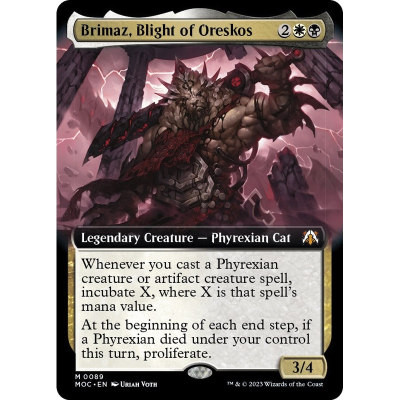 Brimaz, Blight of Oreskos (Extended Art) [MOC - 89]