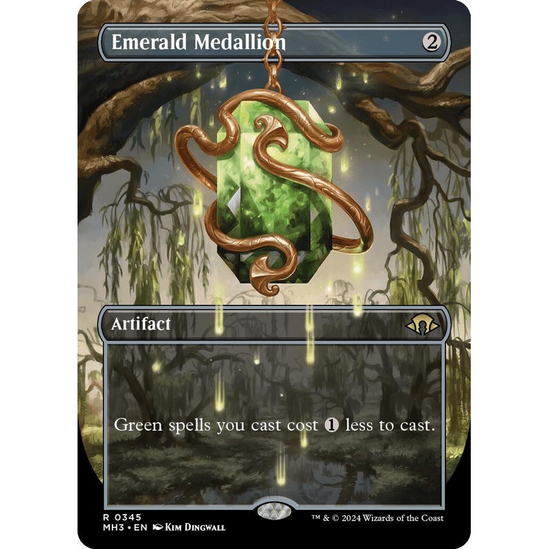 Emerald Medallion (Borderless) [MH3 - 345]