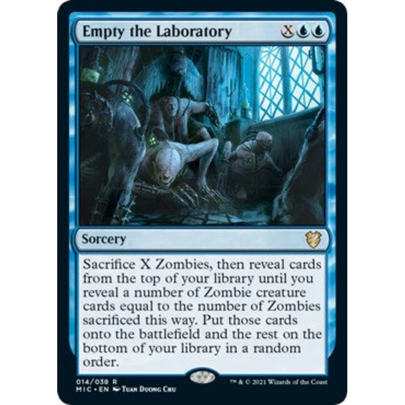 Empty the Laboratory [MIC - 14]