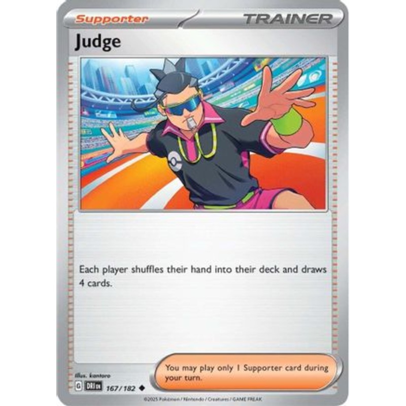 Judge 167/182  SV10 Destined Rivals - Uncommon