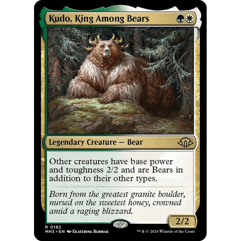Kudo, King Among Bears [MH3 - 192]
