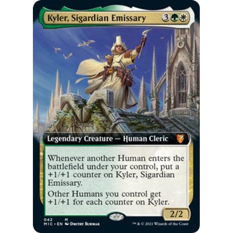 Kyler, Sigardian Emissary (Extended Art) [MIC - 42]