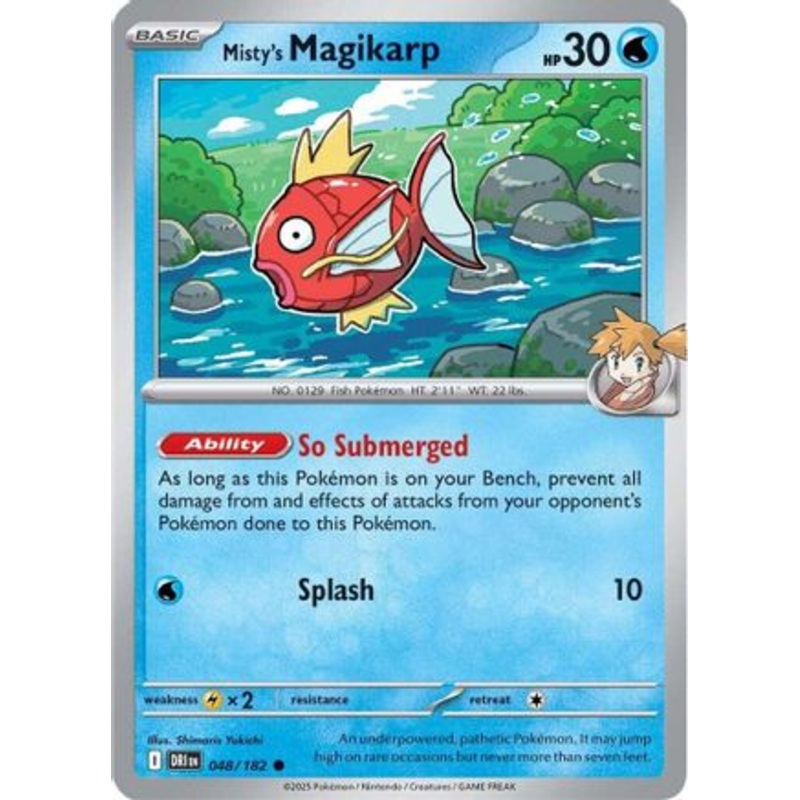 Misty's Magikarp 048  SV10 Destined Rivals - Common