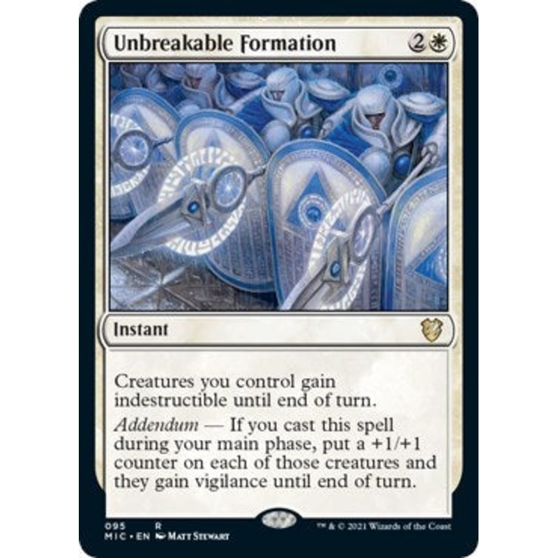 Unbreakable Formation [MIC - 95]