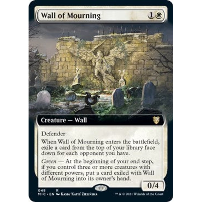 Wall of Mourning (Extended Art) [MIC - 48]