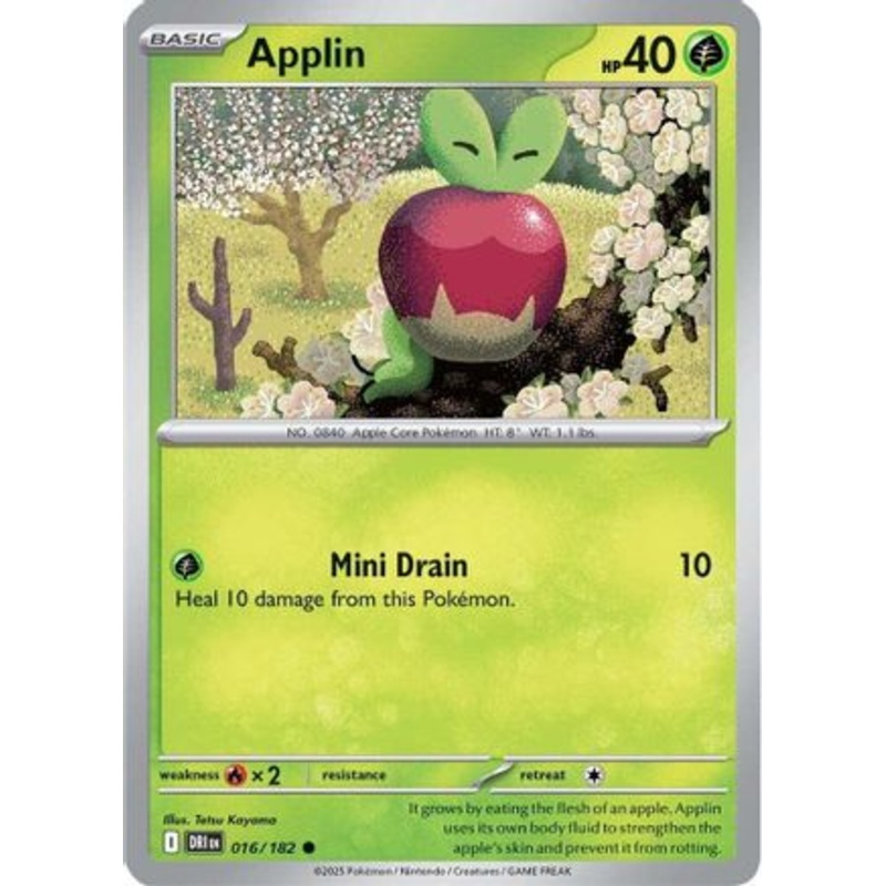Applin 016  SV10 Destined Rivals - Common