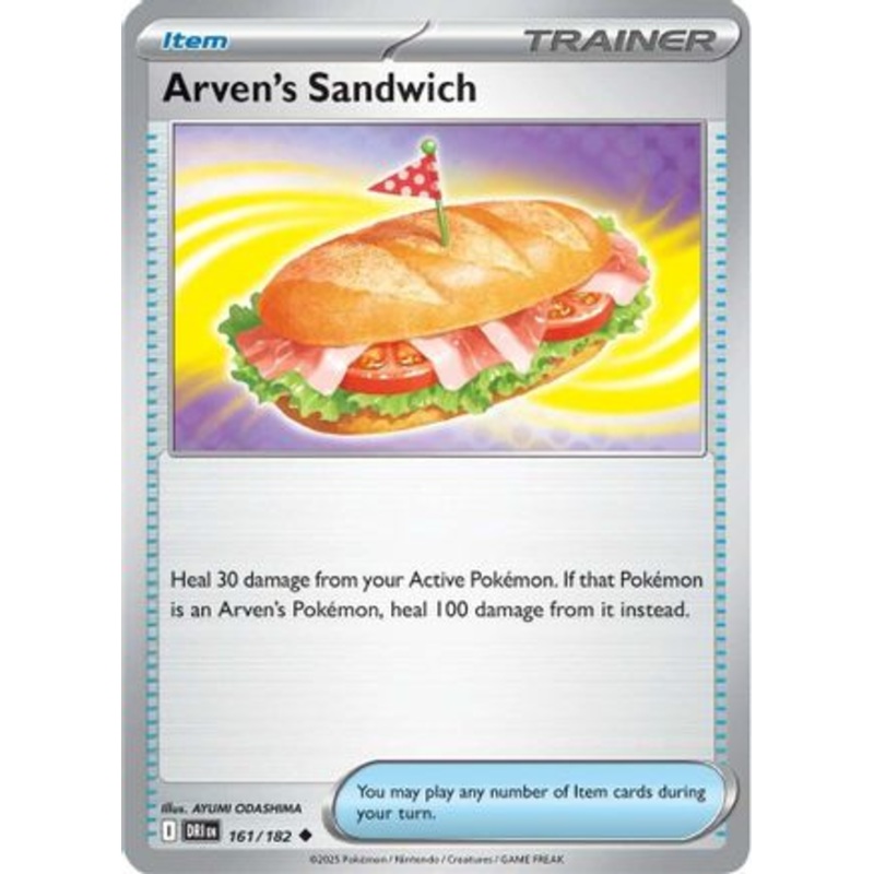 Arven's Sandwich 161  SV10 Destined Rivals - Uncommon