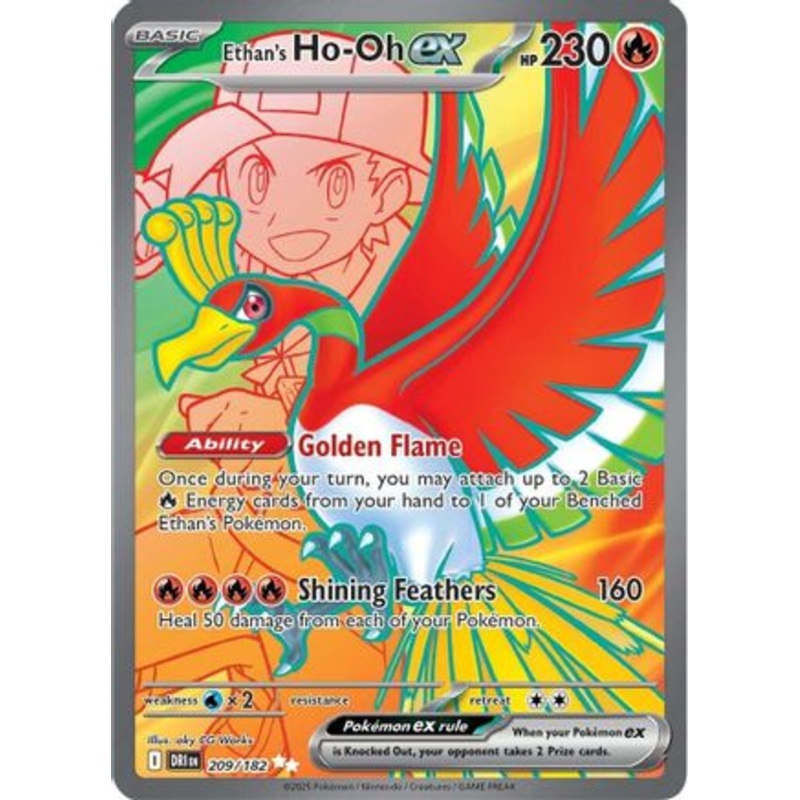 Ethan's Ho 209/182  - Holofoil SV10 Destined Rivals - Ultra Rare