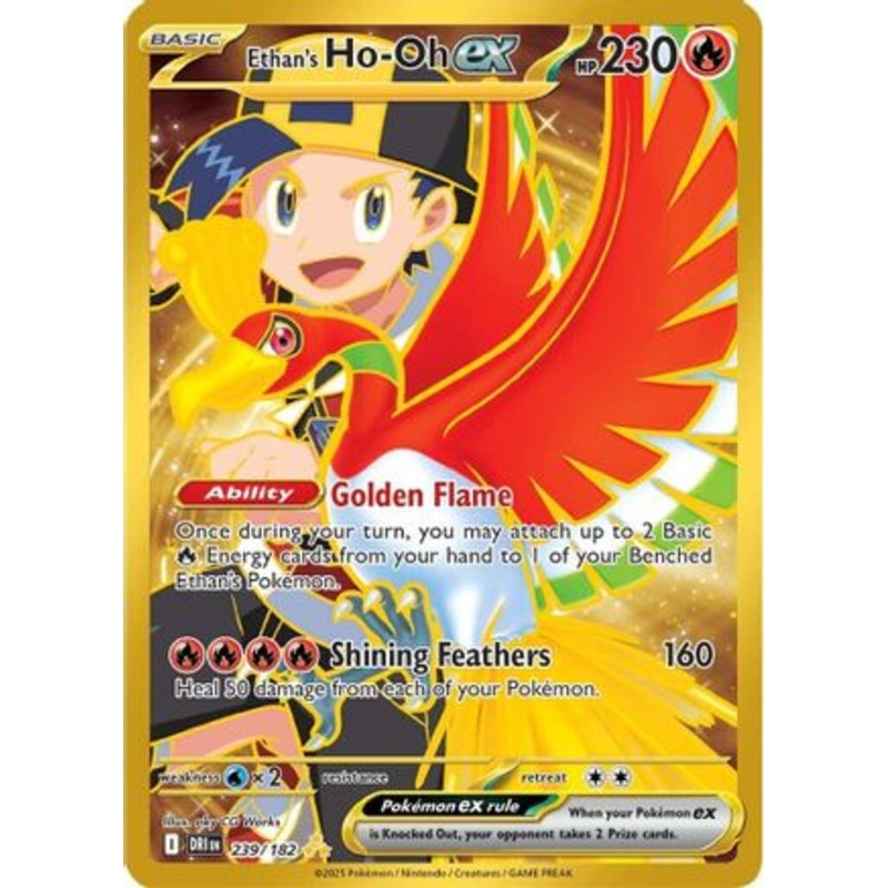 Ethan's Ho 239/182  - Holofoil SV10 Destined Rivals - Hyper Rare