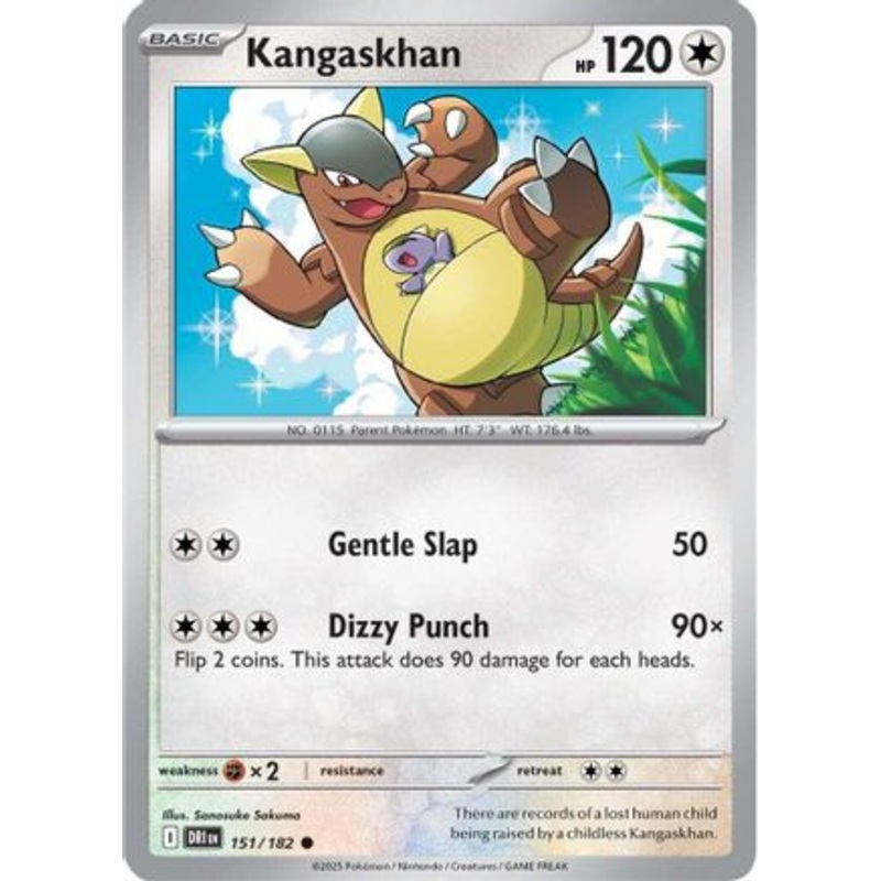 Kangaskhan 151/182  SV10 Destined Rivals - Common