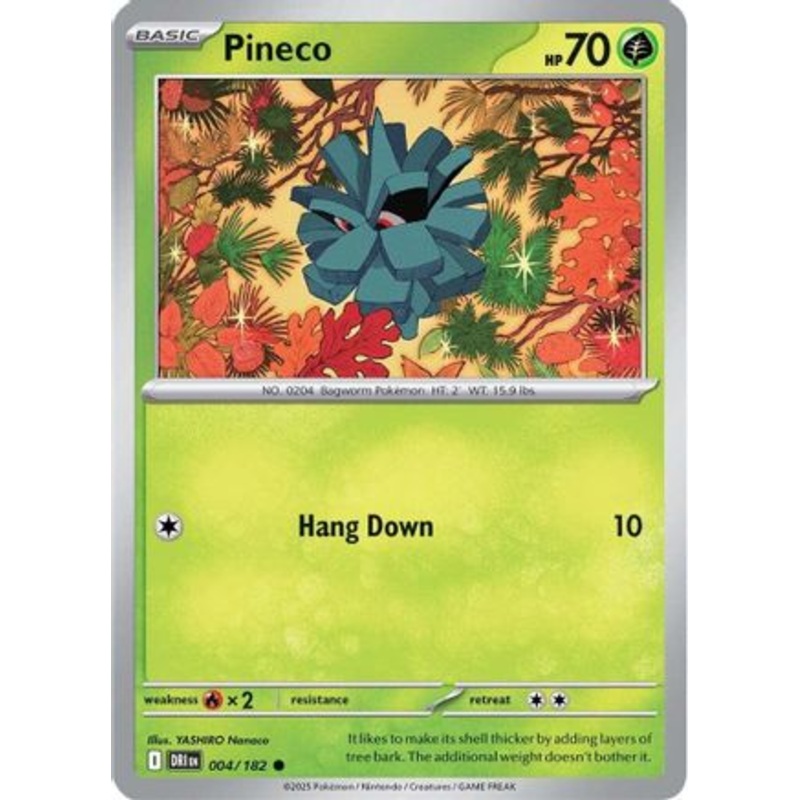 Pineco 004  SV10 Destined Rivals - Common