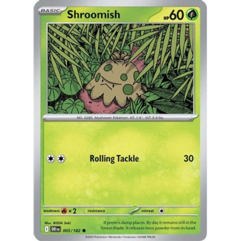 Shroomish 005  SV10 Destined Rivals - Common