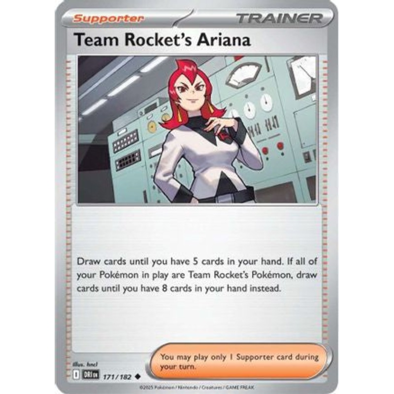 Team Rocket's Ariana 171/182  SV10 Destined Rivals - Uncommon