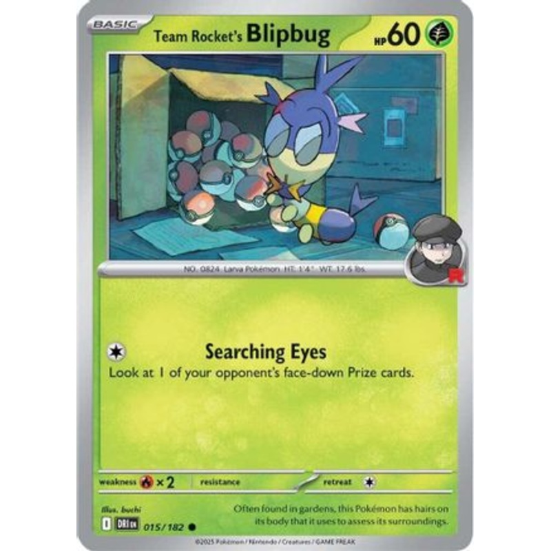Team Rocket's Blipbug 015  SV10 Destined Rivals - Common