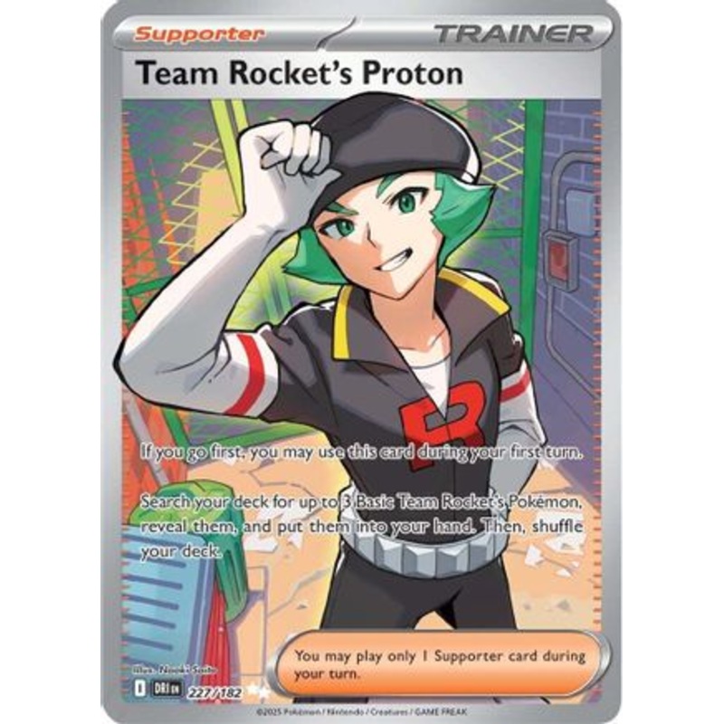 Team Rocket's Proton 227/182  - Holofoil SV10 Destined Rivals - Ultra Rare