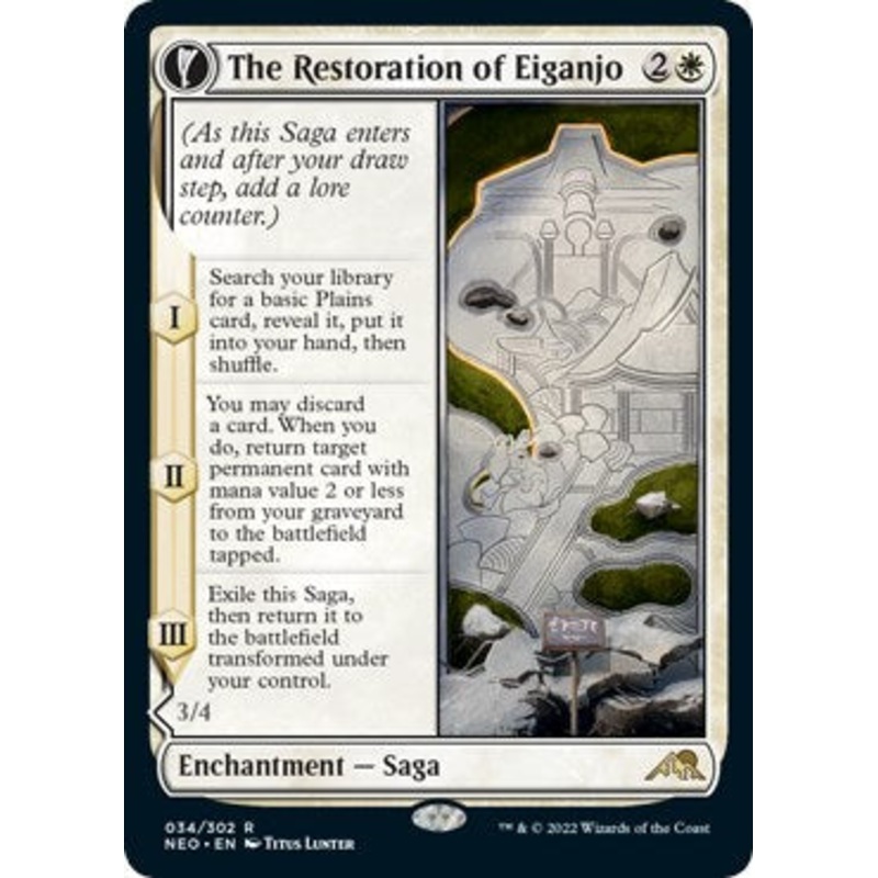 The Restoration of Eiganjo [NEO - 34]