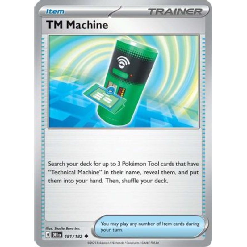 TM Machine 181  SV10 Destined Rivals - Uncommon