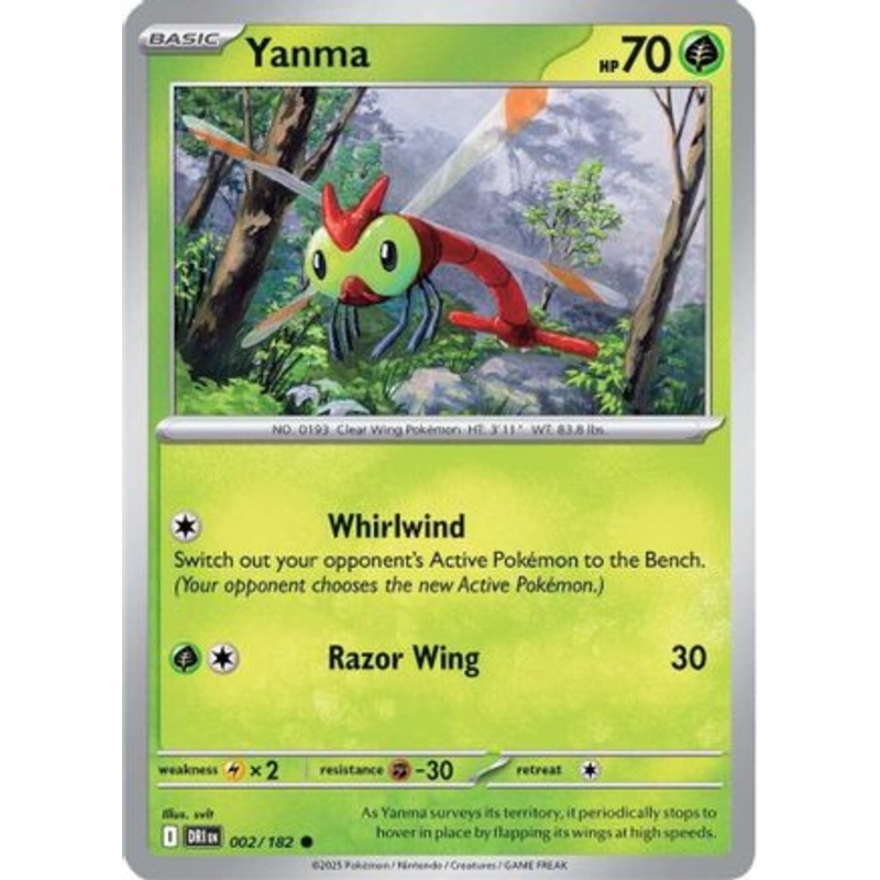 Yanma 002/182  SV10 Destined Rivals - Common