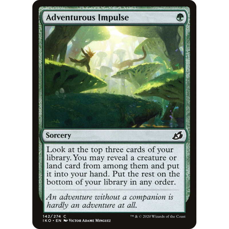 Adventurous Impulse (IKO-142) - Ikoria: Lair of Behemoths