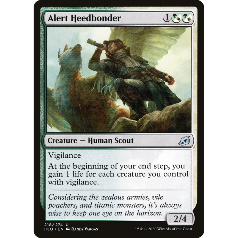 Alert Heedbonder (IKO-218) - Ikoria: Lair of Behemoths