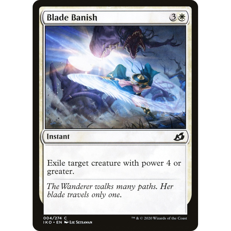 Blade Banish (IKO-004) - Ikoria: Lair of Behemoths Foil