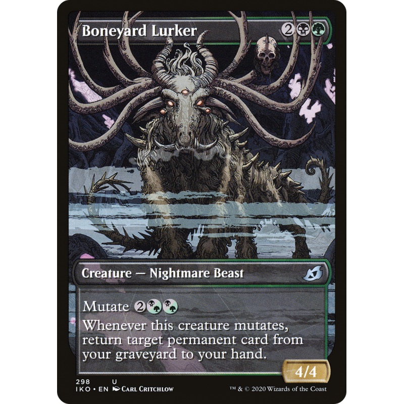 Boneyard Lurker (IKO-298) - Ikoria: Lair of Behemoths: (Showcase)
