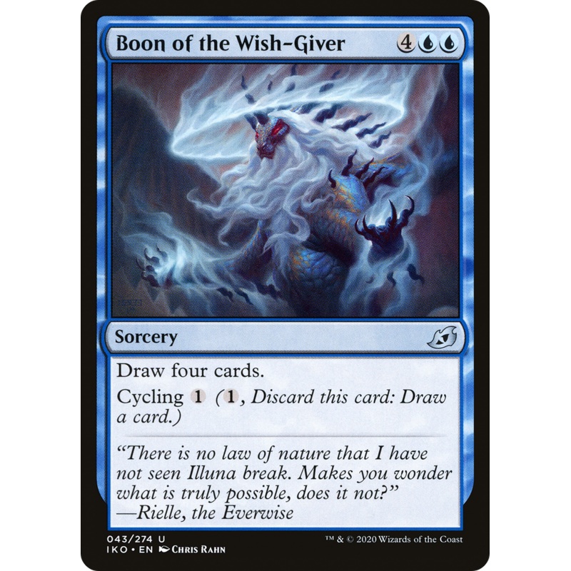 Boon of the Wish-Giver (IKO-043) - Ikoria: Lair of Behemoths Foil