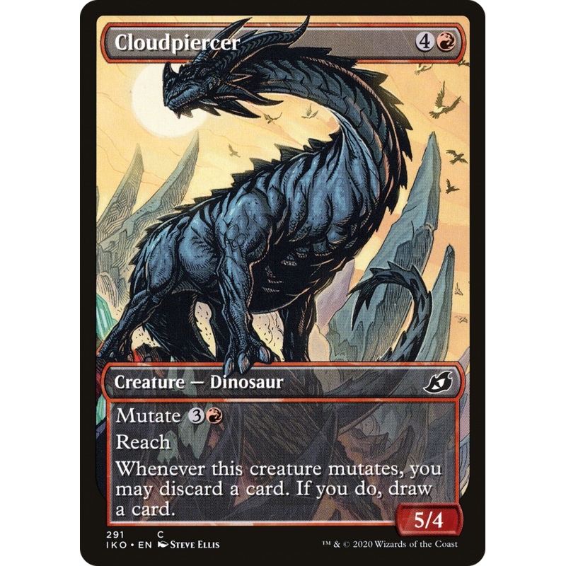 Cloudpiercer (IKO-291) - Ikoria: Lair of Behemoths: (Showcase) Foil