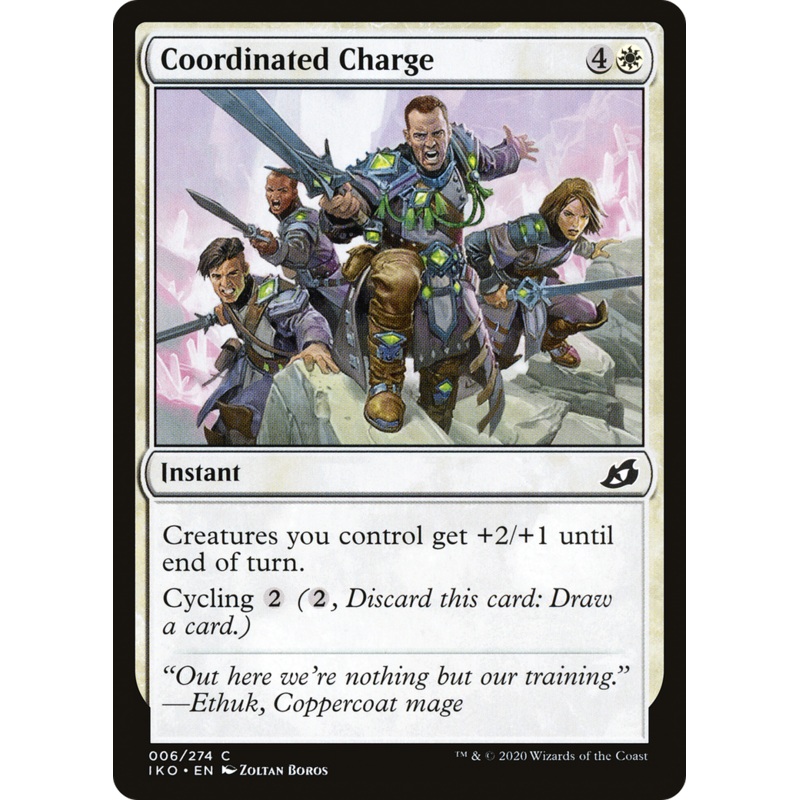 Coordinated Charge (IKO-006) - Ikoria: Lair of Behemoths Foil