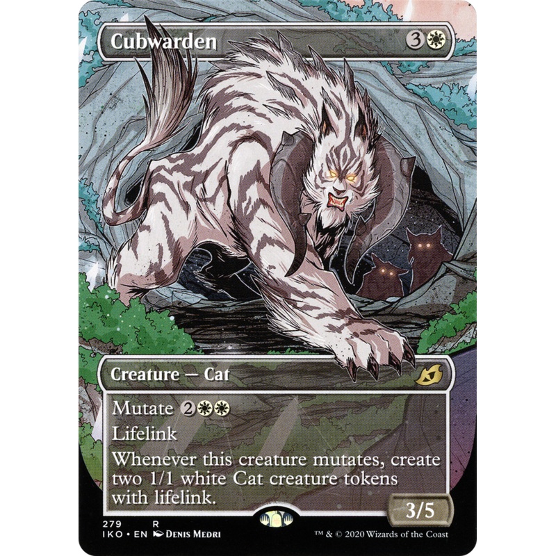 Cubwarden (IKO-279) - Ikoria: Lair of Behemoths: (Showcase) (Borderless)