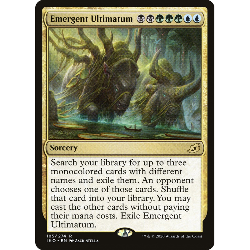 Emergent Ultimatum (IKO-185) - Ikoria: Lair of Behemoths Foil