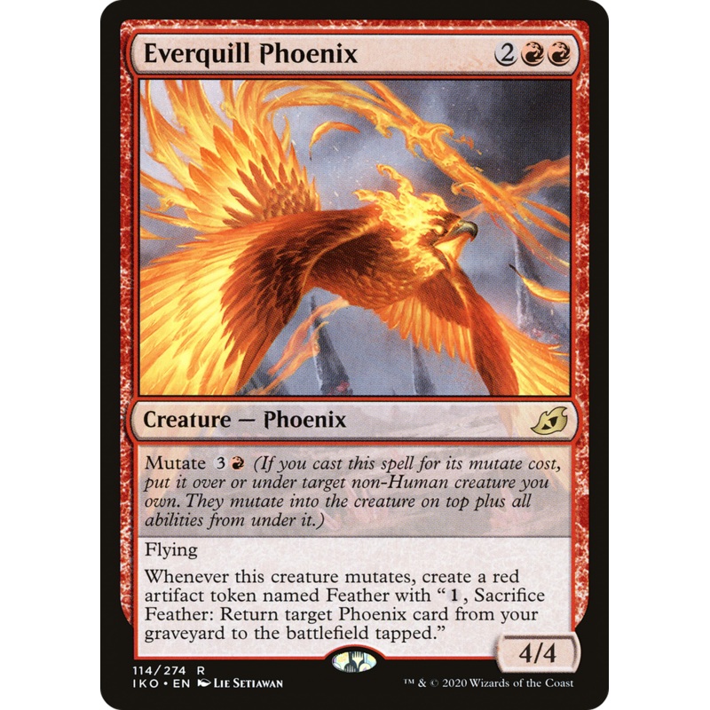 Everquill Phoenix (IKO-114) - Ikoria: Lair of Behemoths