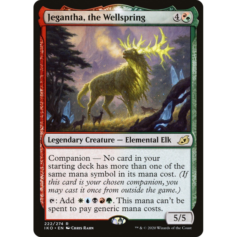 Jegantha, the Wellspring (IKO-222) - Ikoria: Lair of Behemoths: (companion) Foil